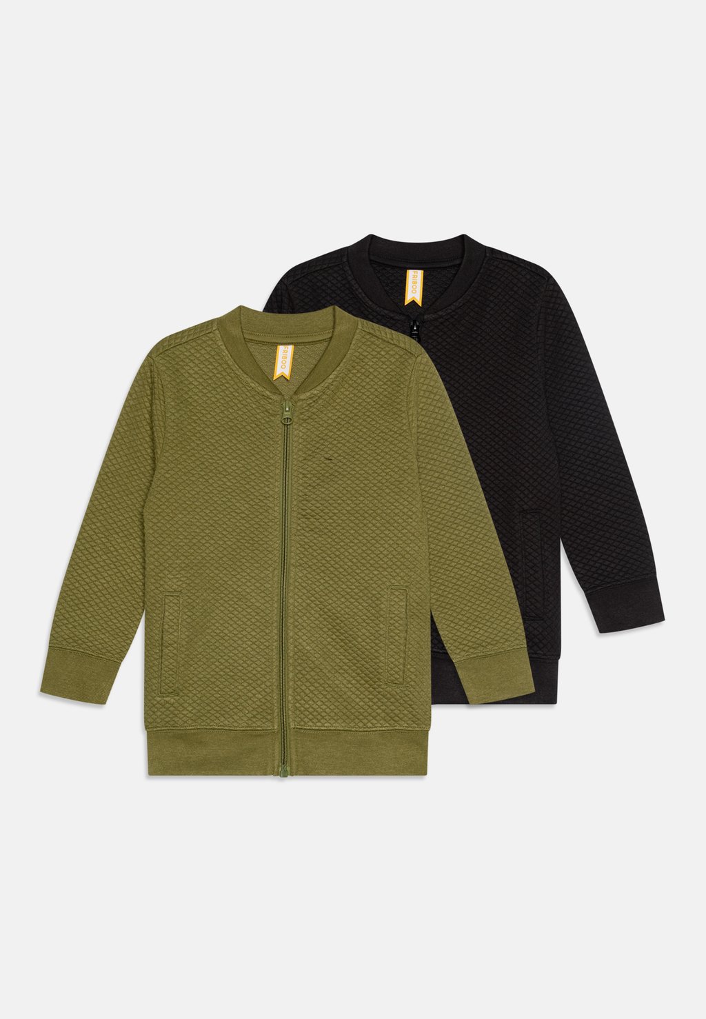 

Толстовка на молнии UNISEX 2 PACK Friboo, оливковый