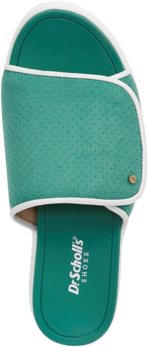 Сандалии Dr. Scholl's Time Off Set Slide Sandal, цвет Court Green Microfiber — фото 2