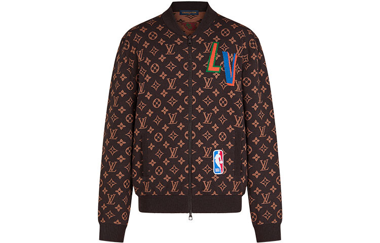 

Куртка мужская Louis Vuitton x Nba Graphic, коричневый