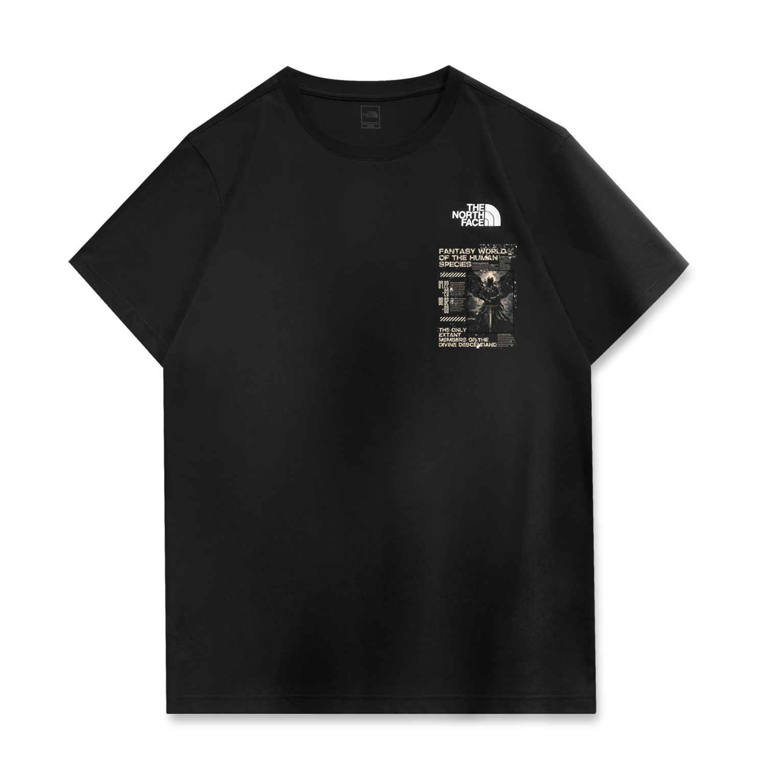 

THE NORTH FACE Футболка унисекс черная, Черный, THE NORTH FACE Футболка унисекс черная