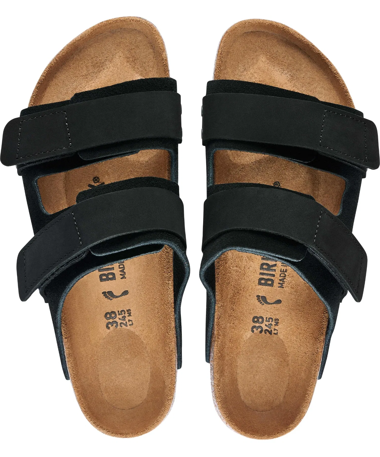 Унисекс сандалии Birkenstock Uji чёрные — фото 3