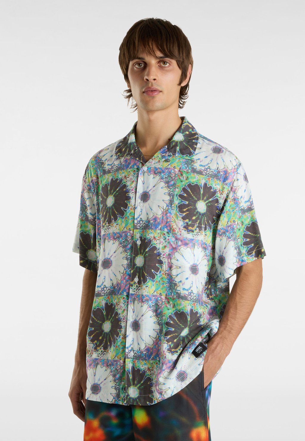 

Рубашка DIGITALS BUTTON UP Vans, белый