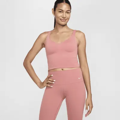 

Футболка Nike Alate, цвет Canyon Pink/White