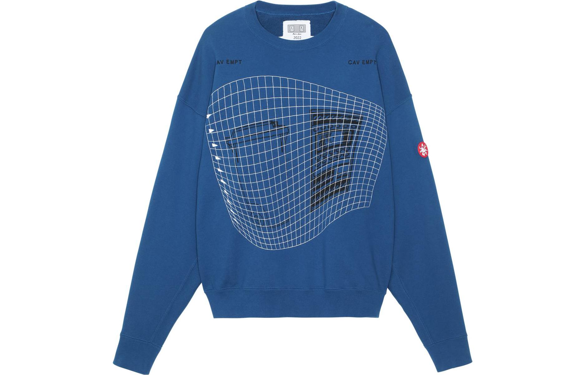 

Cav Empt Свитшот мужской синий