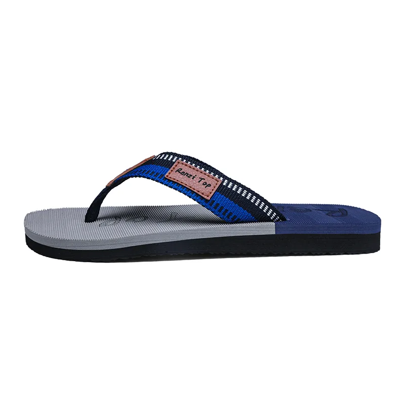 Мужские шлепанцы Woven Abrasion Resistant Slip Resistant NANJIREN, синий