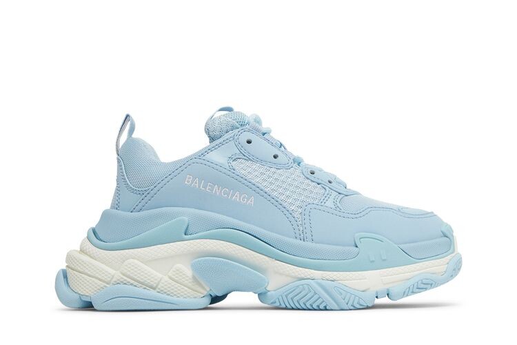 Кроссовки Balenciaga Wmns Triple S Sneaker Light Blue, синий