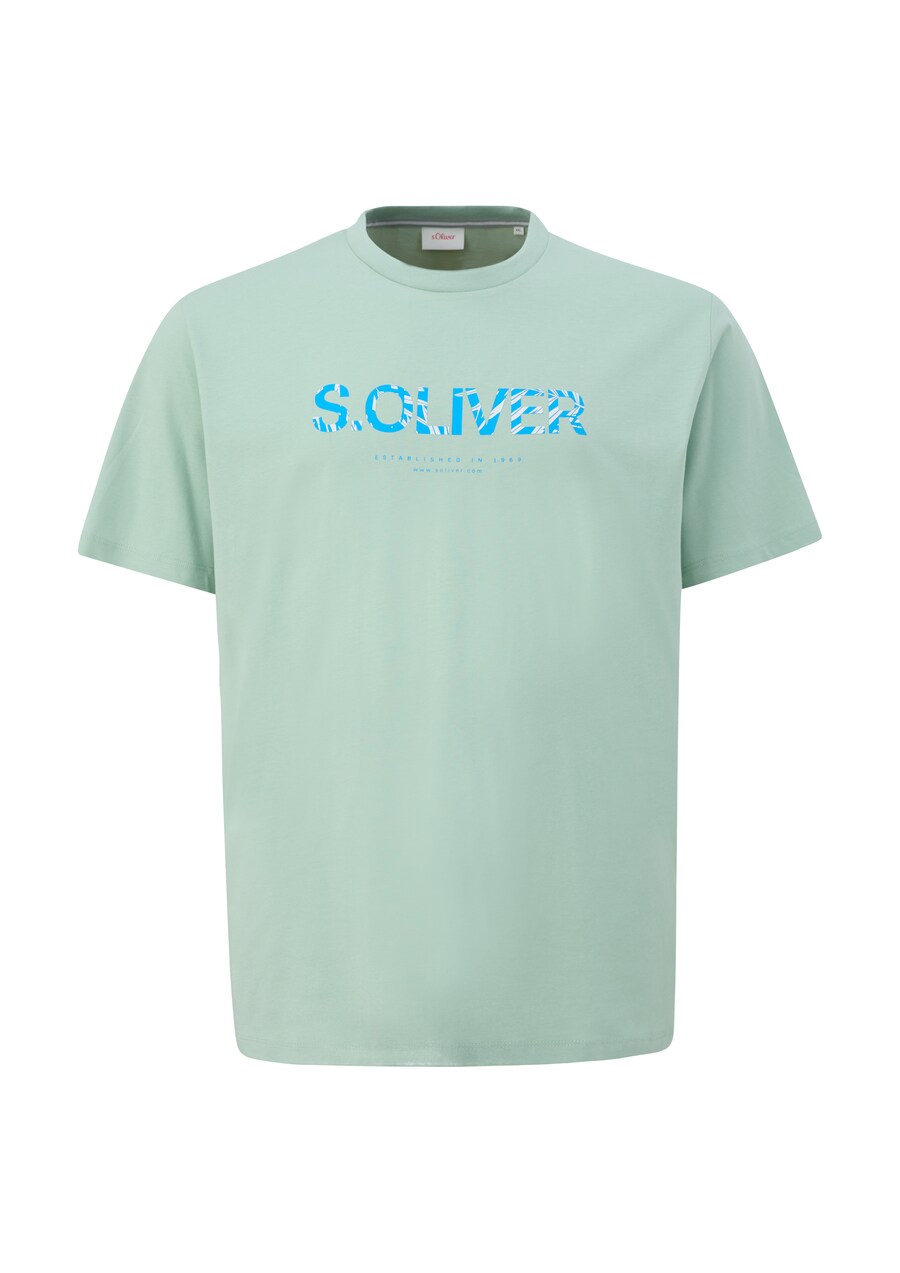 

Классическая футболка s.Oliver Shirt, мятный