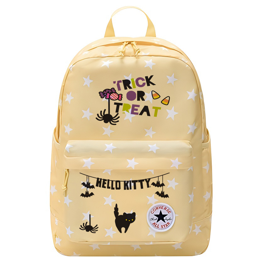 

Converse Полиэстеровый рюкзак среднего размера унисекс яично-желтый, Kitty