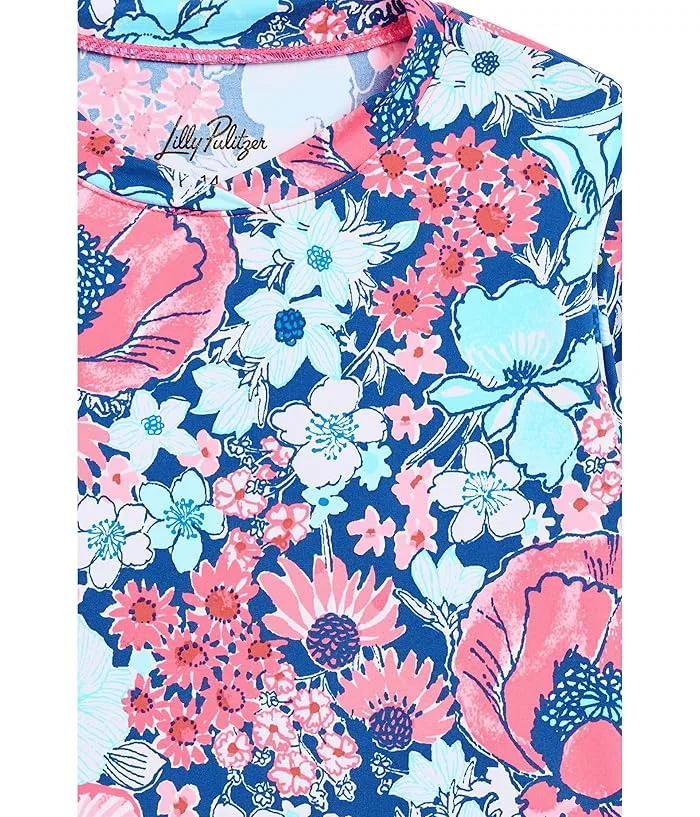 Рашгард сет Ibbie Lilly Pulitzer Kids, Starlight Navy in All Her Glory — фото 3