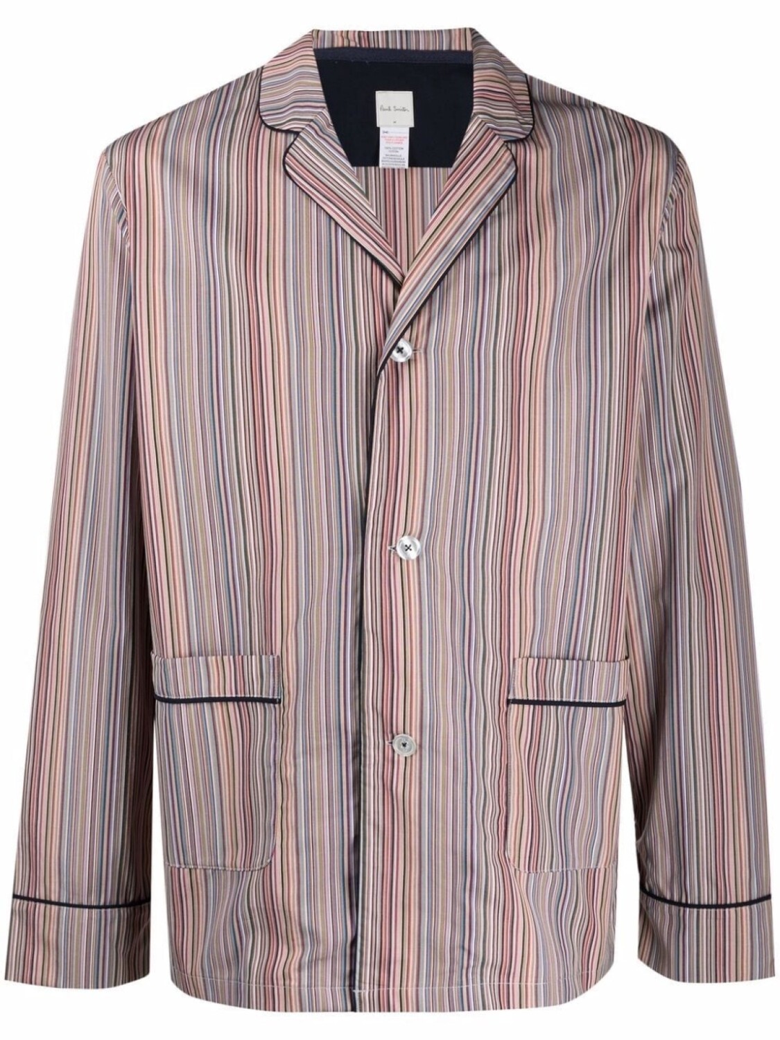 

Paul Smith полосатые пижамные брюки с кулиской, нейтральный цвет