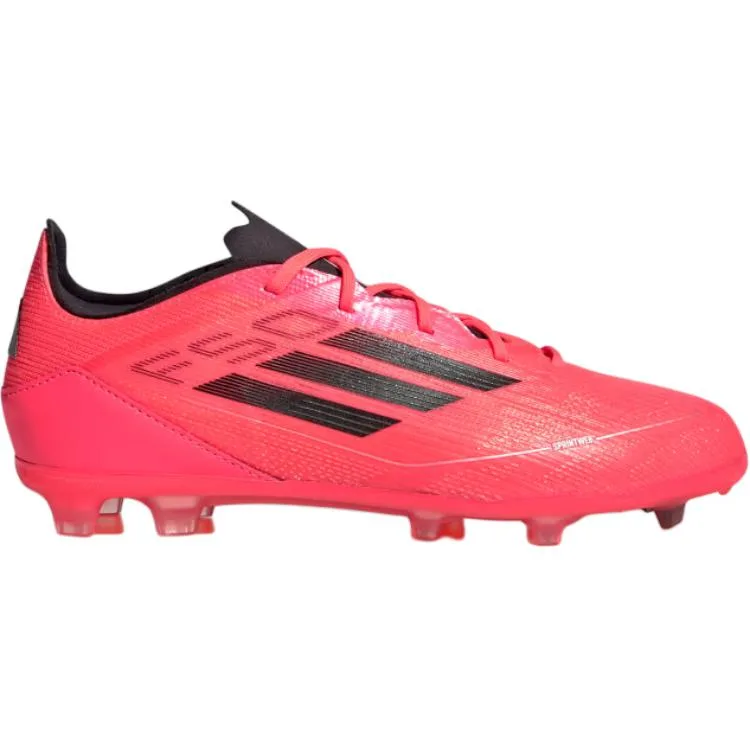 Adidas F50 PRO Abrasion Resistant Low top детские футбольные бутсы Rose Red Kids' — фото 3