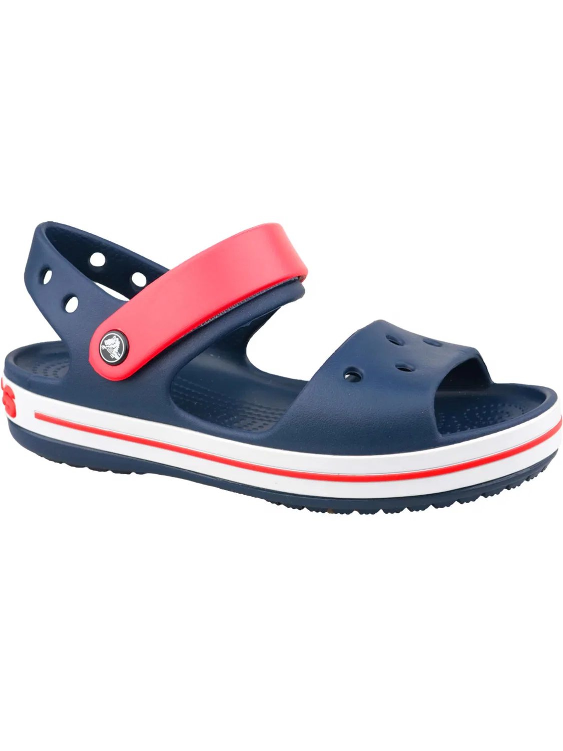 Детские сандалии Crocs Crocband Sandal Kids темно-синего цвета