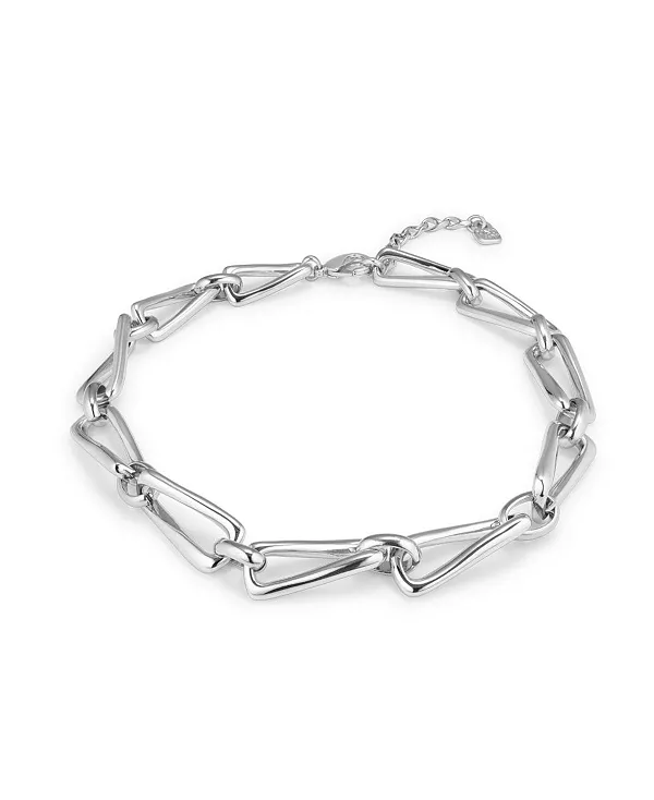 

Ожерелье из металлического сплава с квадратными звеньями Unode50, silver