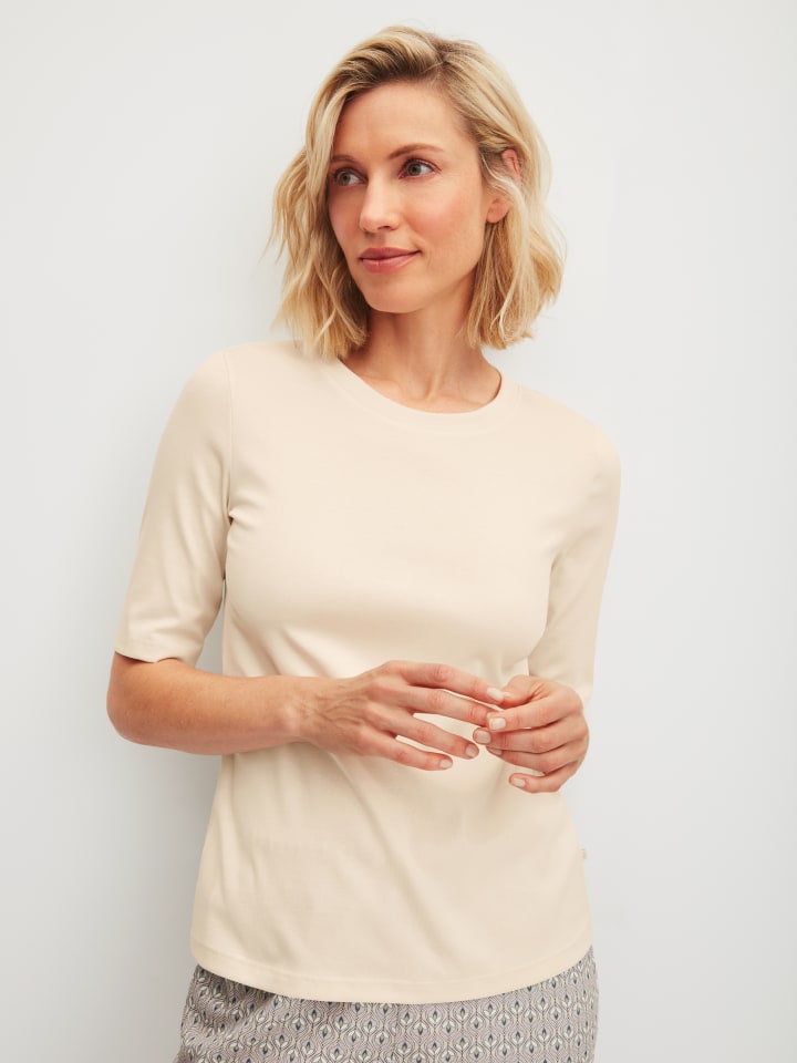 

Calida Футболка цвета «очаровательный кремовый», Бежевый, Calida Футболка цвета «очаровательный кремовый»