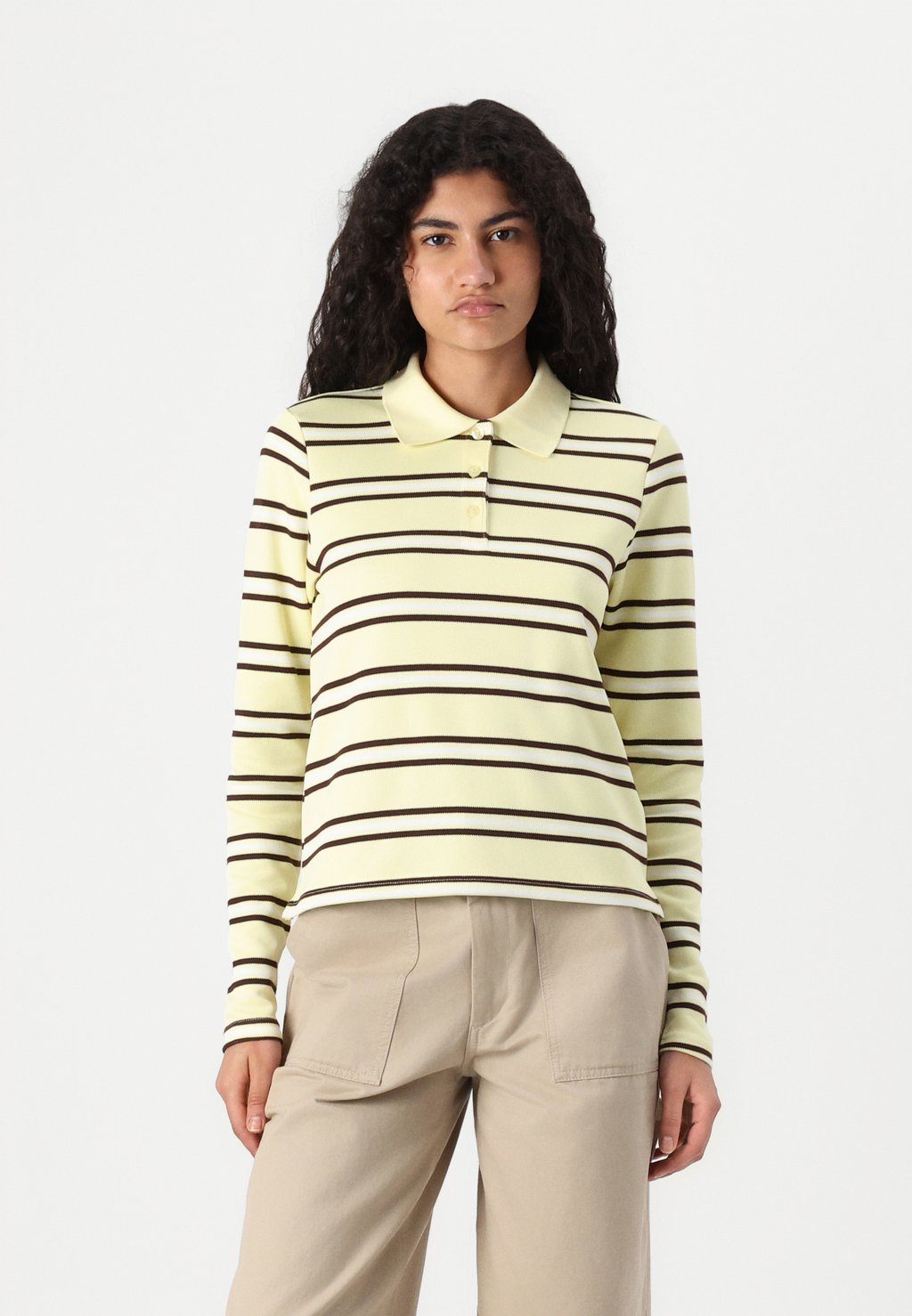 

Рубашка поло ONLEVIE - Long sleeved top ONLY, желтый