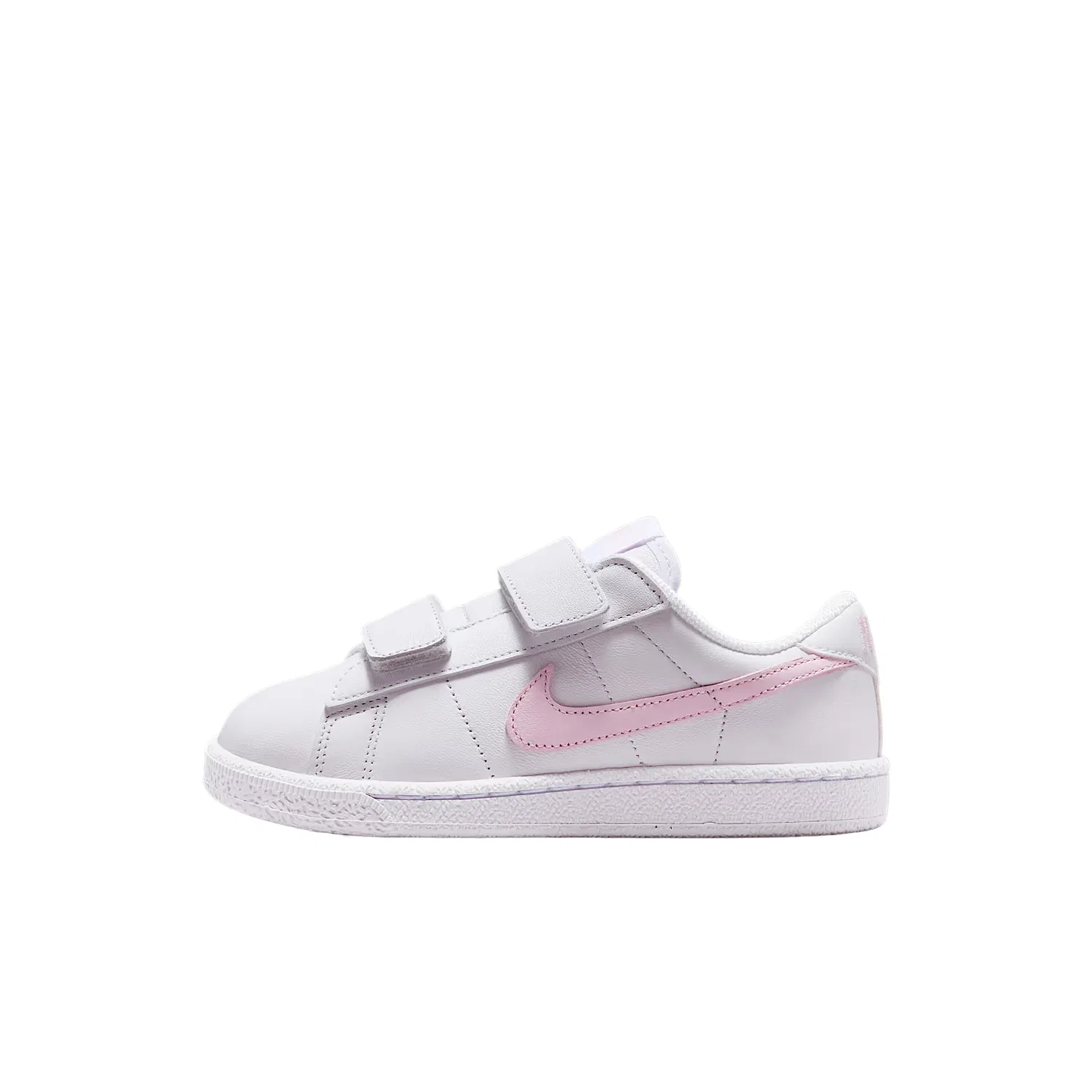 Кроссовки для скейтбординга Nike Tennis Classic Leather Low Top бело-розовые