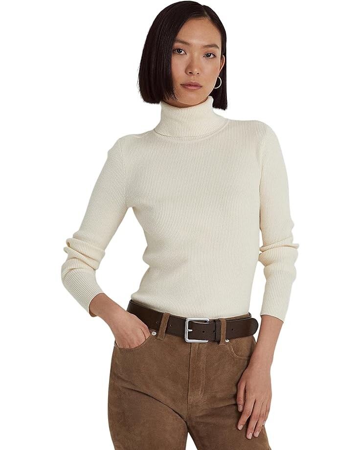 

Свитер LAUREN Ralph Lauren Turtleneck, цвет Mascarpone Cream
