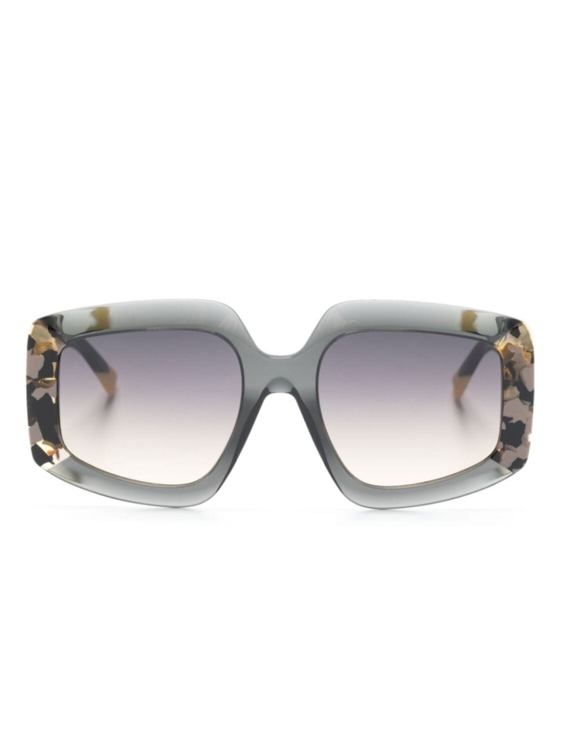 

Солнцезащитные очки в квадратной оправе с логотипом MISSONI EYEWEAR, серый