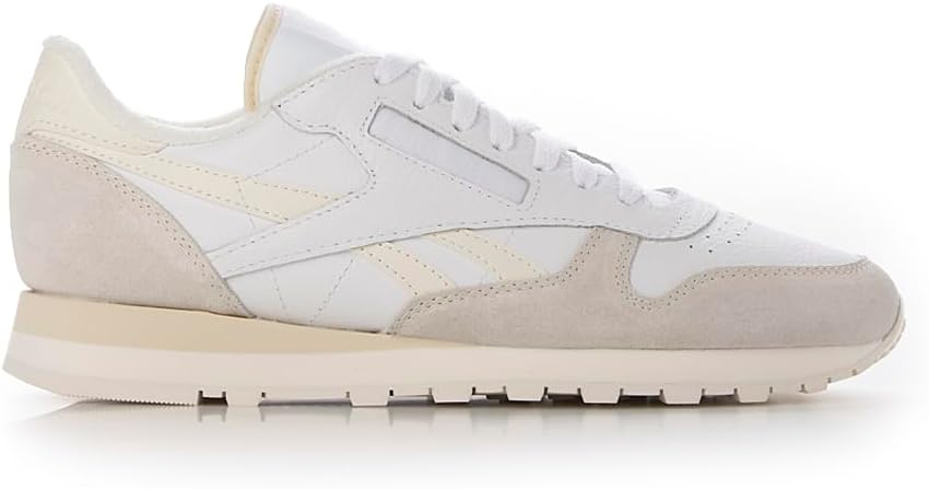 Классические кожаные кроссовки для взрослых, унисекс V1 Reebok, белый/серый/светло-серый