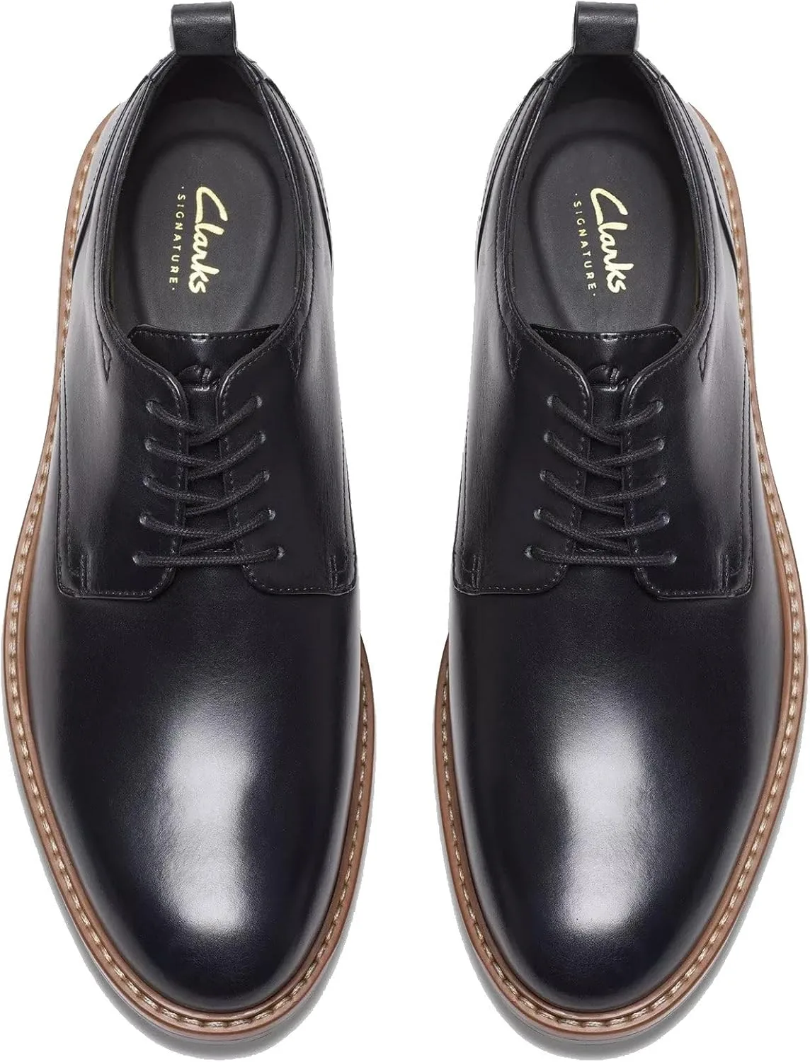 Мужские туфли Clarks Aldwin Lace, черный — фото 4