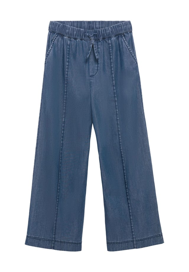 

Джинсы с завязками для детей Manguun, цвет 1 chambray