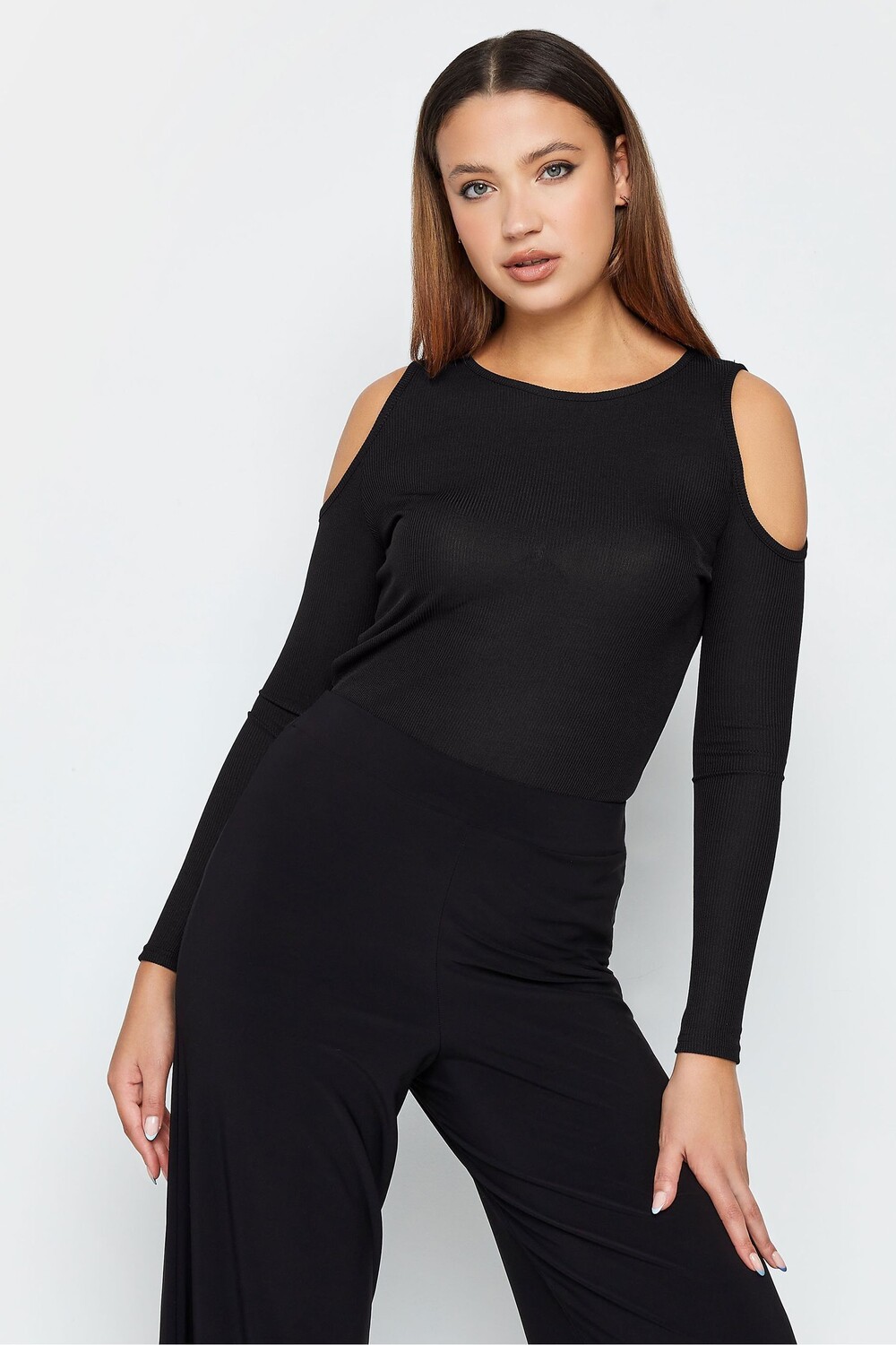 

Топ с вырезами Long Tall Sally, черный
