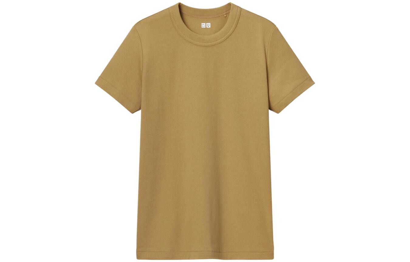 

Футболка U Collection женская ярко-желтая Uniqlo