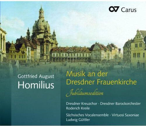 

CD диск Homilius / Saechsisches Vocalensemble / Guettler: Music at Frauenkirche Dresden