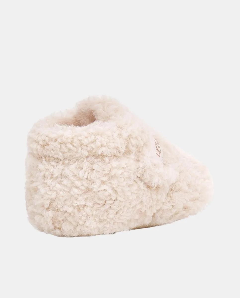 Пинетки-овечки Bixbee для малыша из кожи UGG, светло-коричневый — фото 4