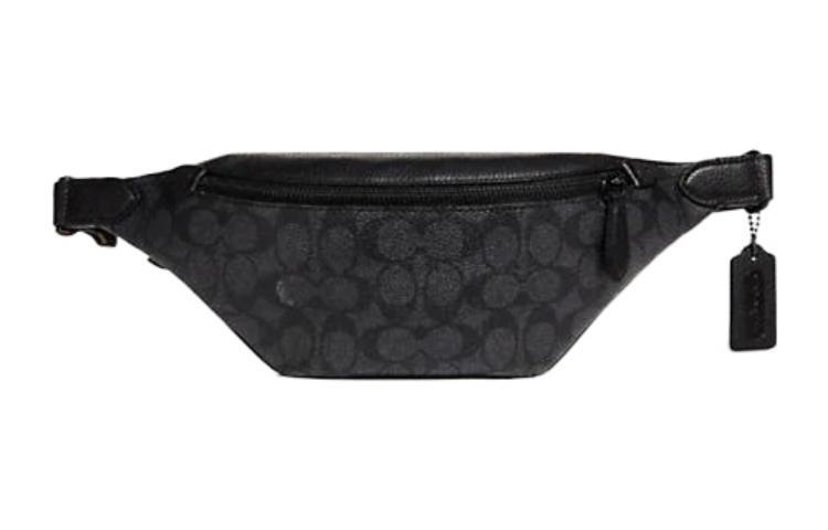 

COACH Кожаная сумка через плечо с канвасом