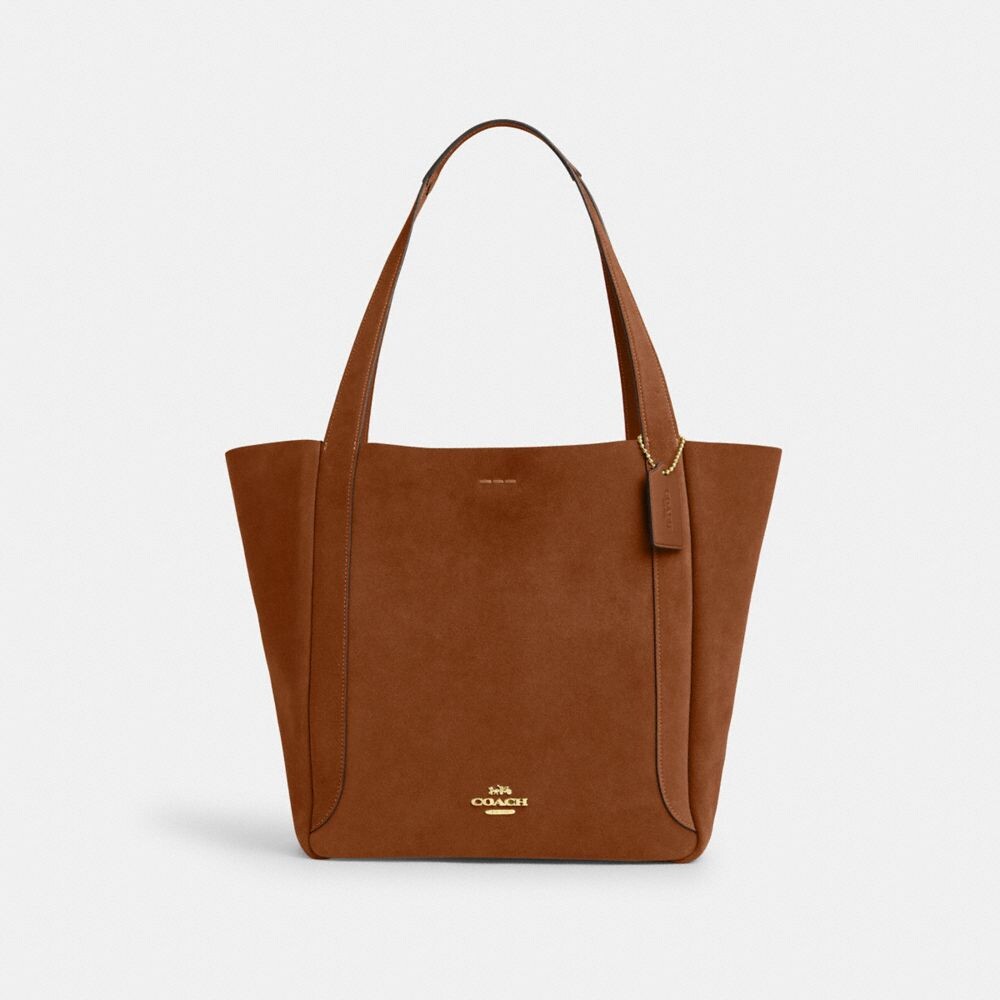 

Сумка-тоут Hadley COACH, цвет gold/sienna