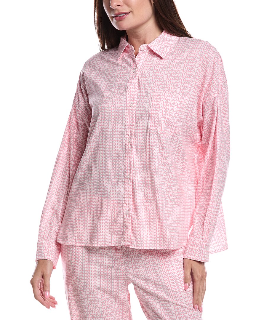 

DKNY Двухкомплектный топ и брюки для сна, розовый