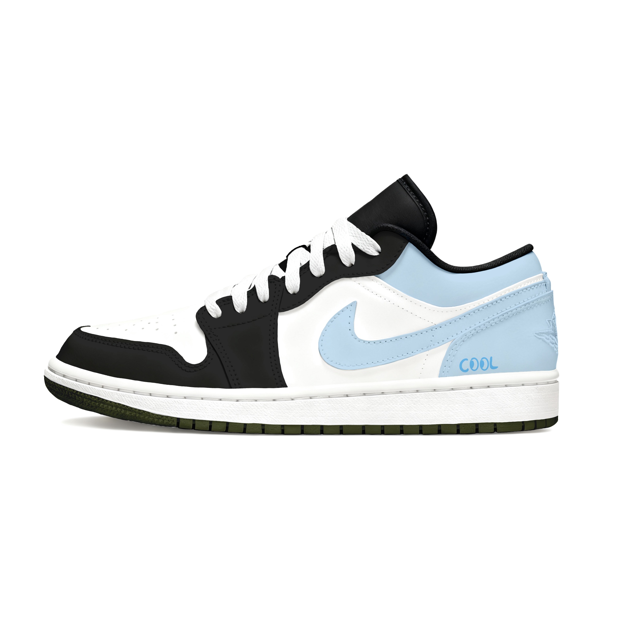 

Jordan Кроссовки Air 1 Maris Sal Dark Chocolate Leather Slip Resistant Abrasion Resistant Low top