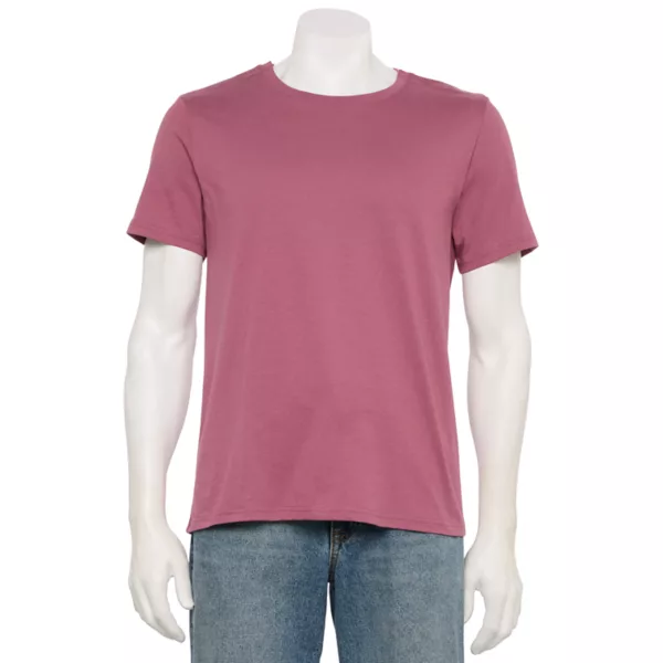 

Мужская адаптивная футболка с коротким рукавом Core Sonoma Goods For Life, цвет mauve ruffle