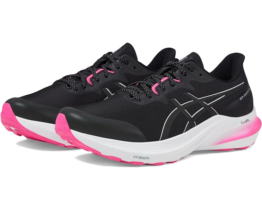 

Кроссовки ASICS GT-2000 12 Lite-Show, цвет Black/Pure Silver