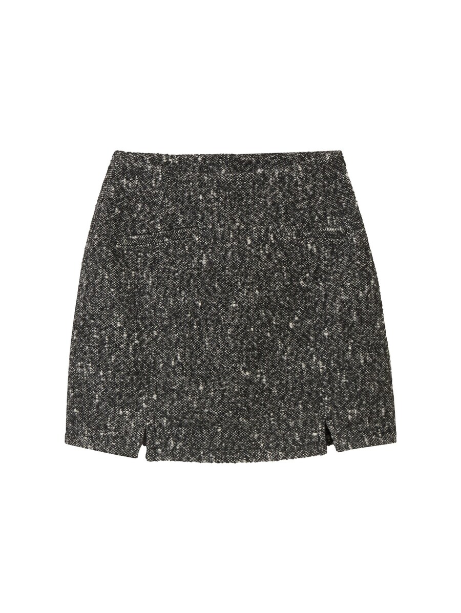 

Юбка мини TOM TAILOR DENIM Skirt, черный