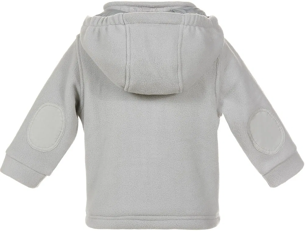 Детская флисовая куртка/флисовый пуловер "Clima-Fleece Windstopp Kids" серого цвета BMS — фото 2