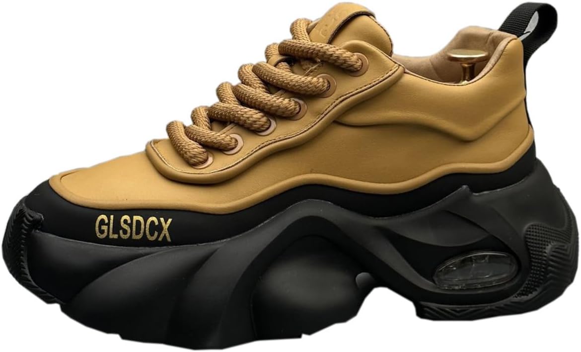 

Мужские дышащие повседневные кроссовки, легкие, противоскользящие с амортизирующей стелькой Lanverth, хаки