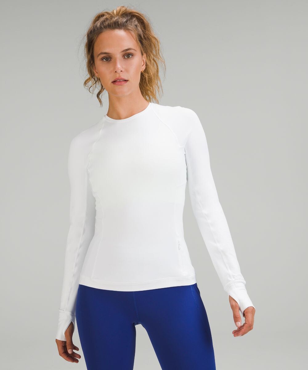

Рубашка с длинными рукавами It's Rulu Run Lululemon, белый