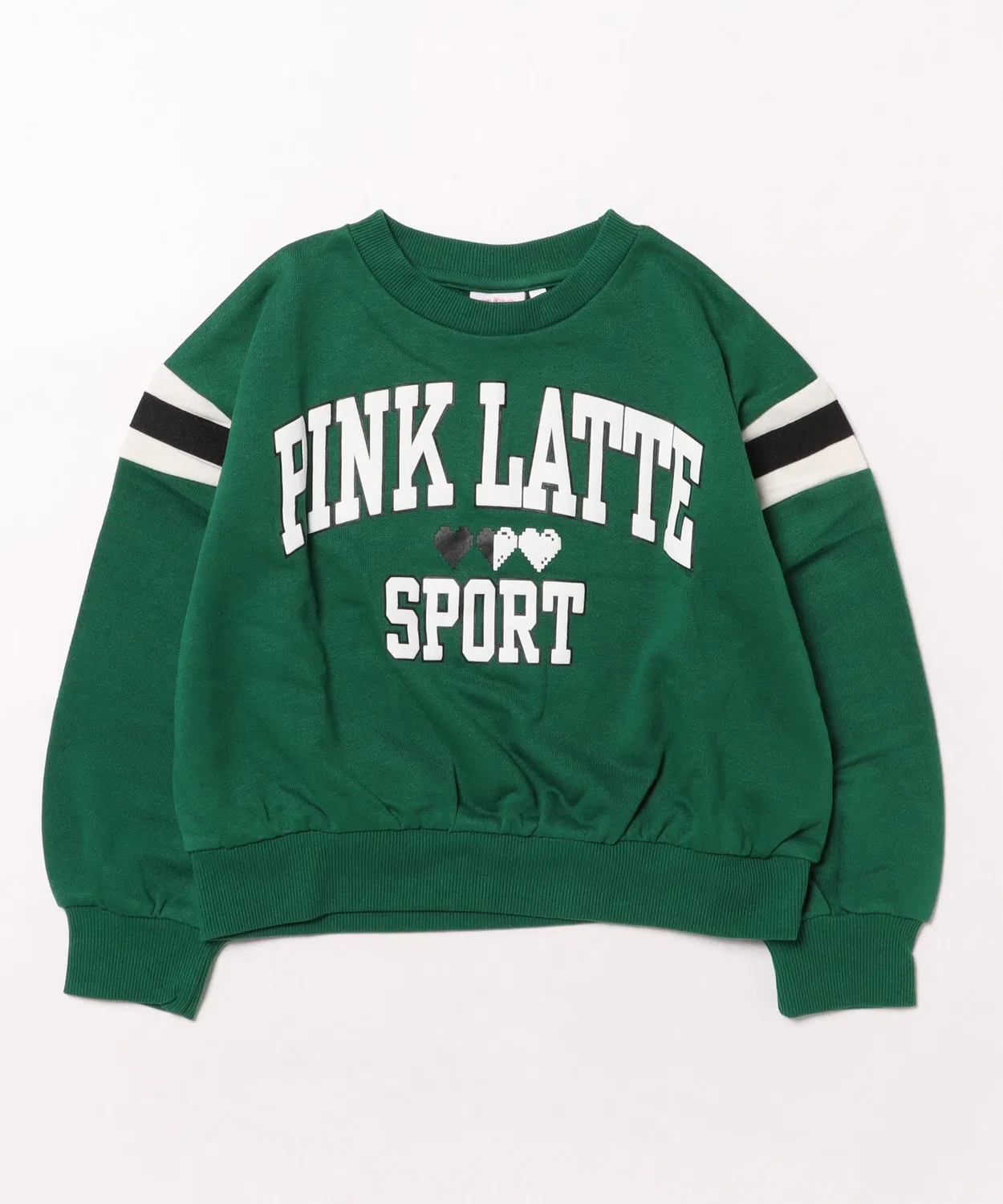 Свитшот PINK-latte SPORTS детский зелёный