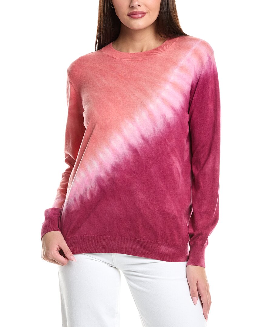 

WISPR Свитер с принтом тай-дай из смесового шелка, красный