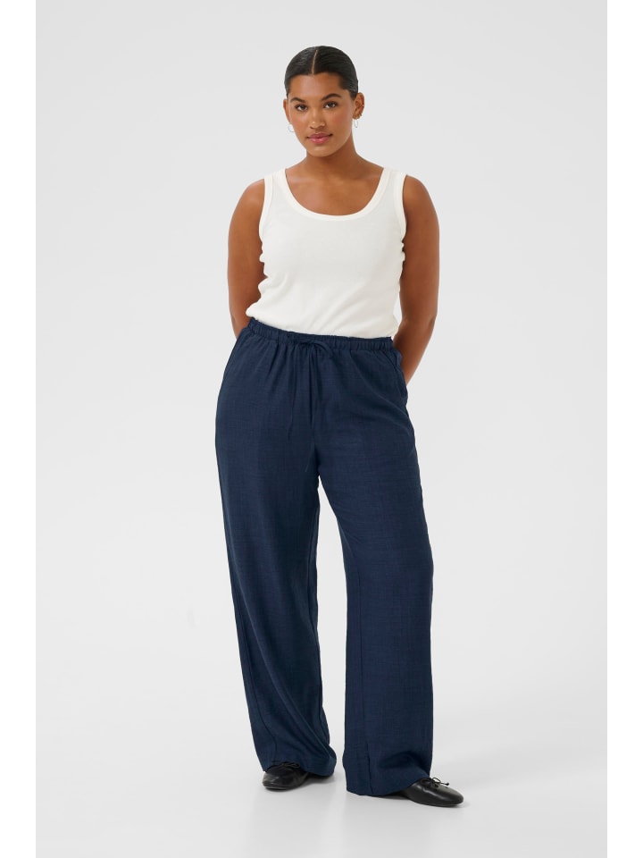 

KAFFE curve Повседневные брюки KCellie в цвете Mood IndigoCC