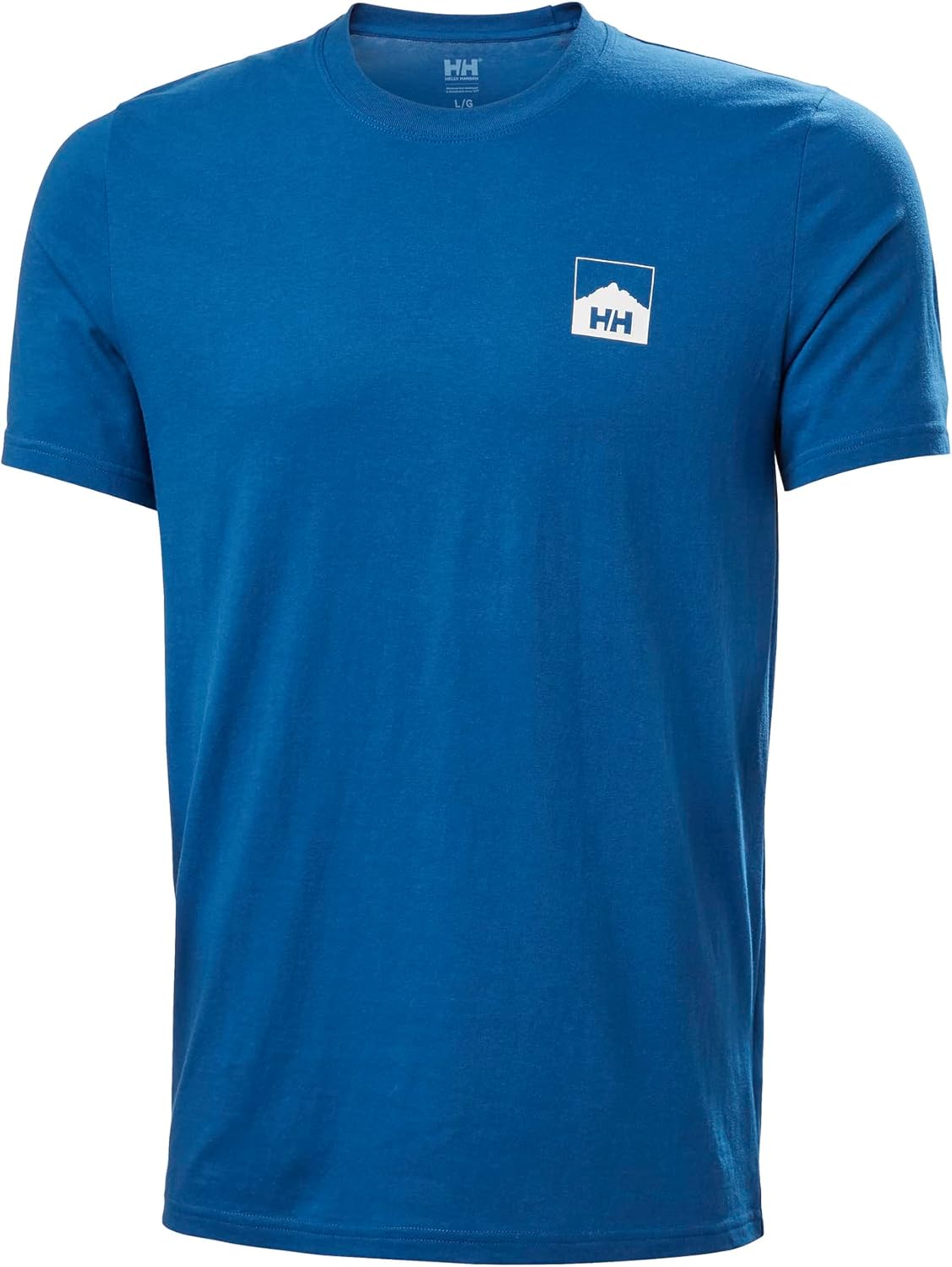 

Мужская футболка Helly Hansen Nord с рисунком Hh, 606 Deep Fjord
