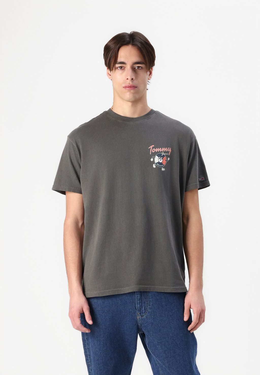 

Футболка с принтом NOVELTY TEE Tommy Jeans, черный