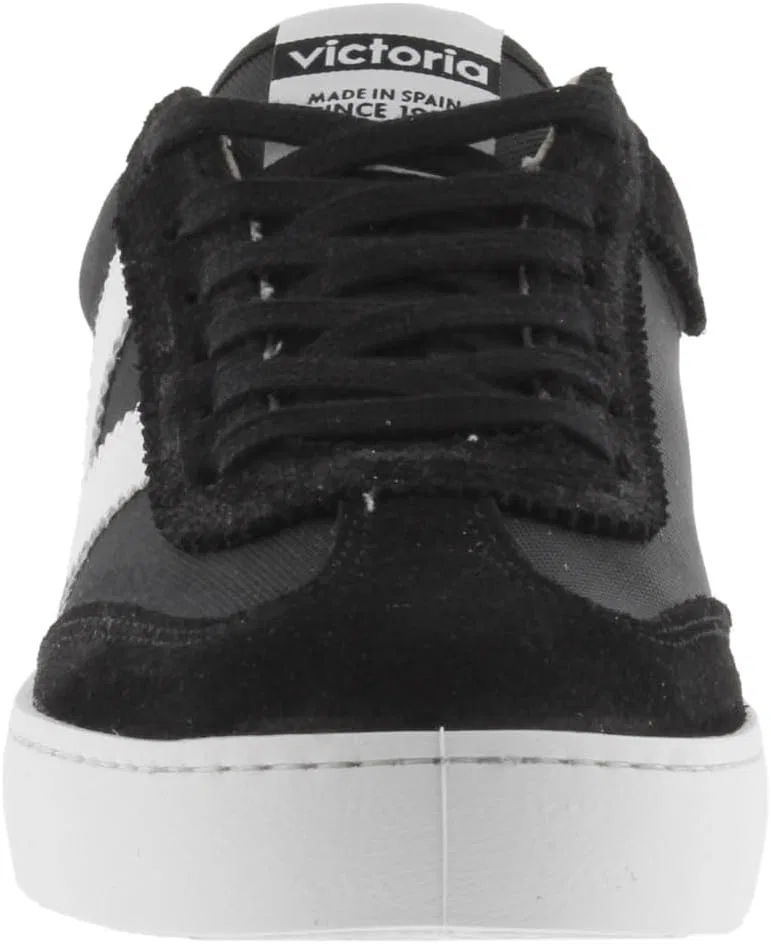 Велосипедные кроссовки Victoria Low-Top Unisex Berlin Ciclista из нейлона с контрастными деталями и подходящей отделкой из натуральной кожи, артикул 1126193, для взрослых, Black — фото 2