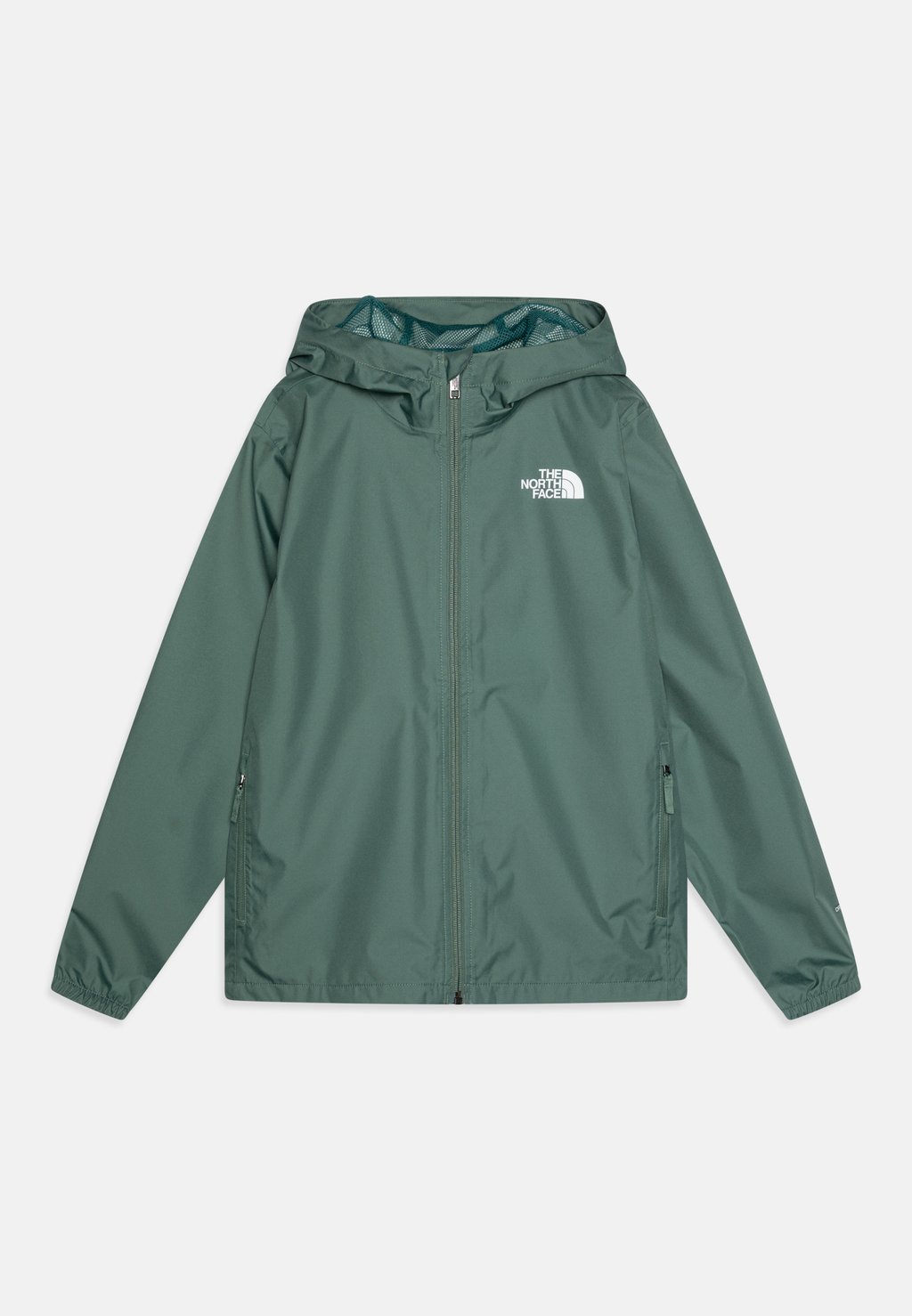 

Дождевик TEEN ZIPLINE RAIN UNISEX The North Face, зеленый