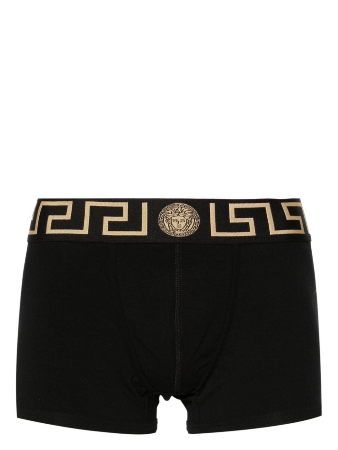 Versace комплект из двух трусов-брифов с узором Medusa, черный — фото 2