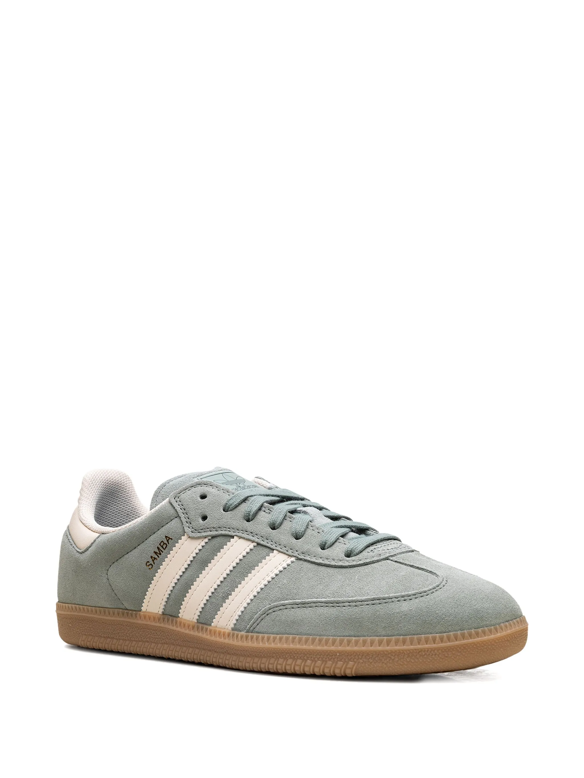 Кроссовки Samba Adidas, зеленый — фото 2