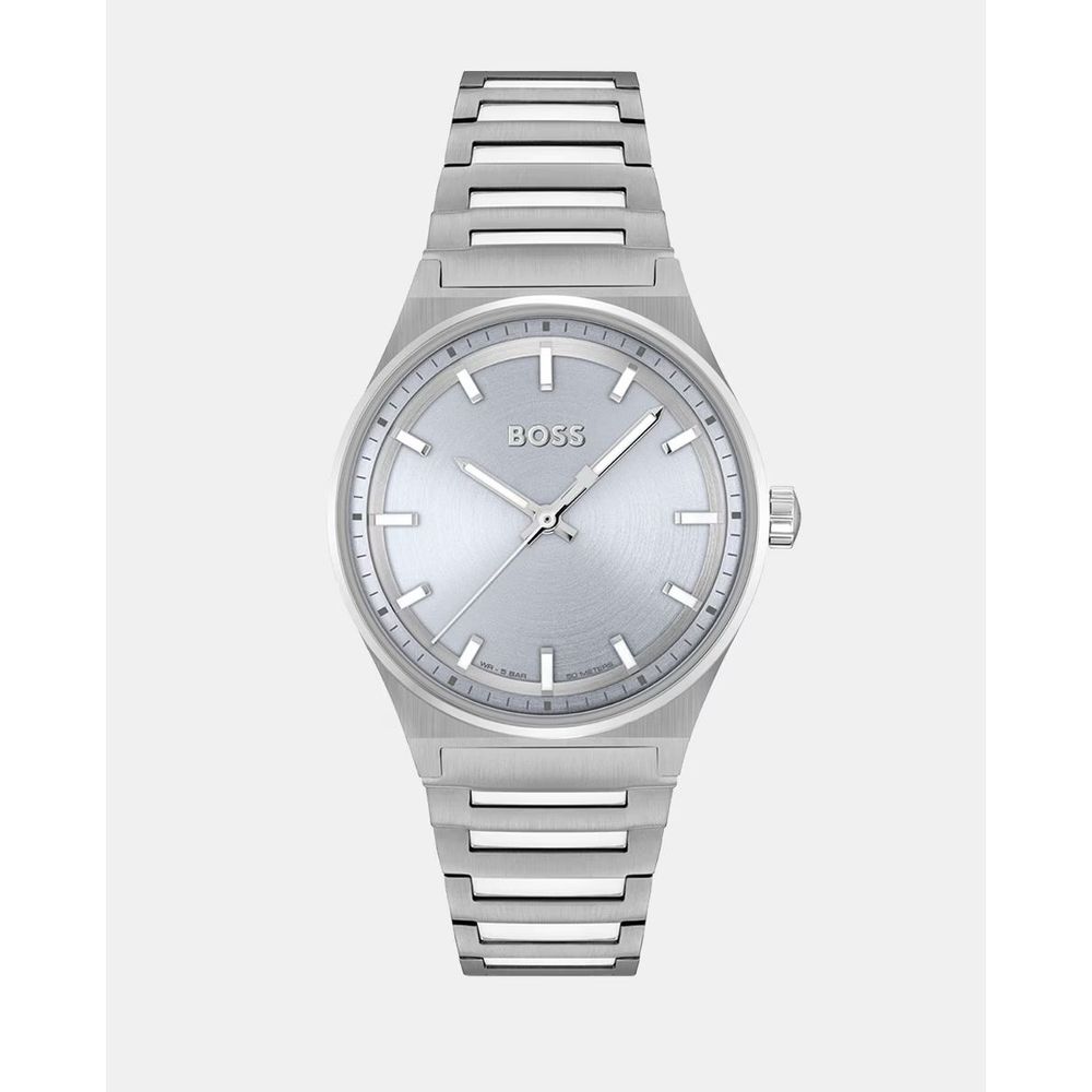 

Серебряные часы из нержавеющей стали Hugo Boss