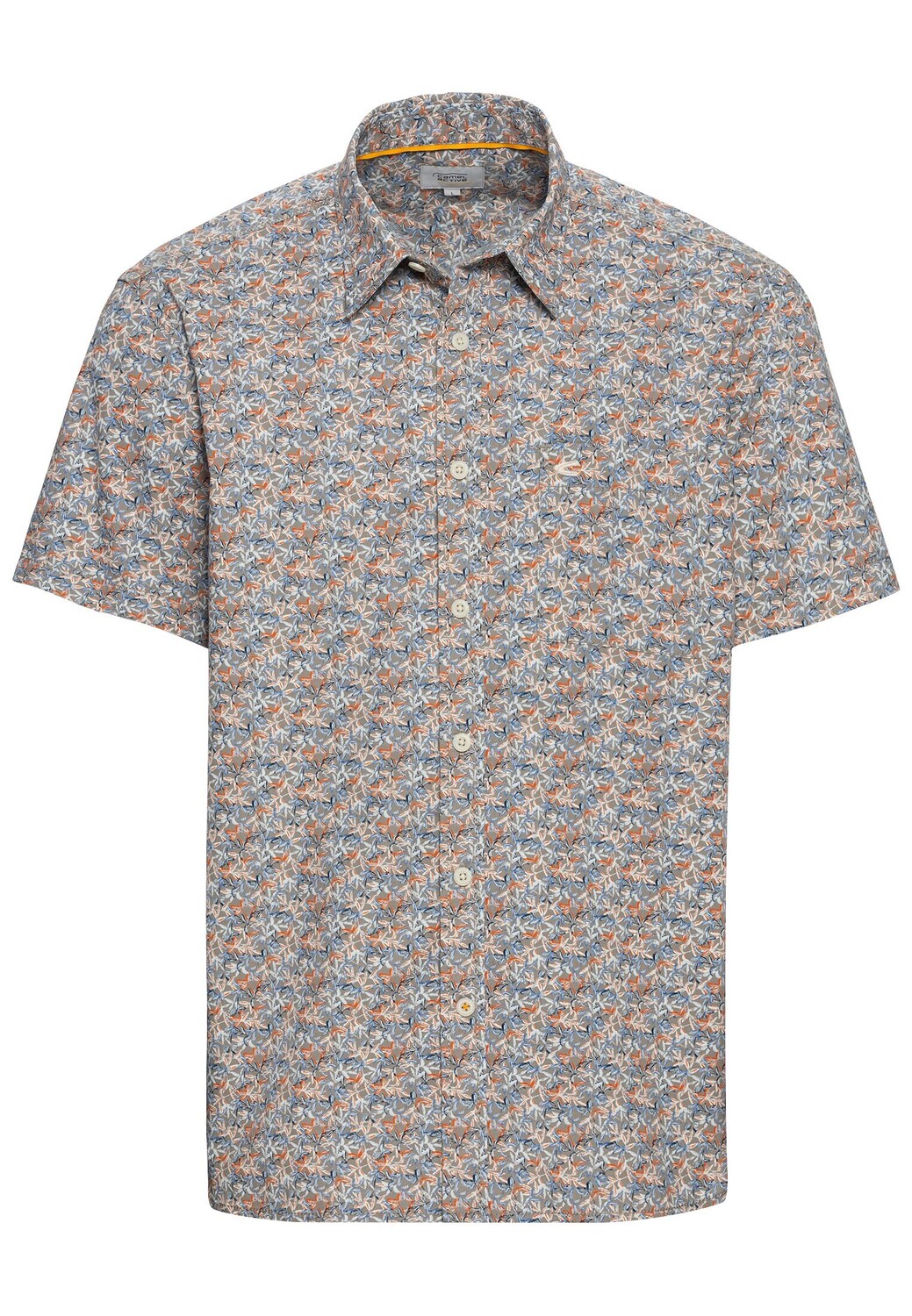

Рубашка Camel Active Kurzarm mit Allover Print, разноцветный